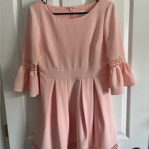Eliza J Pink Midi Dress